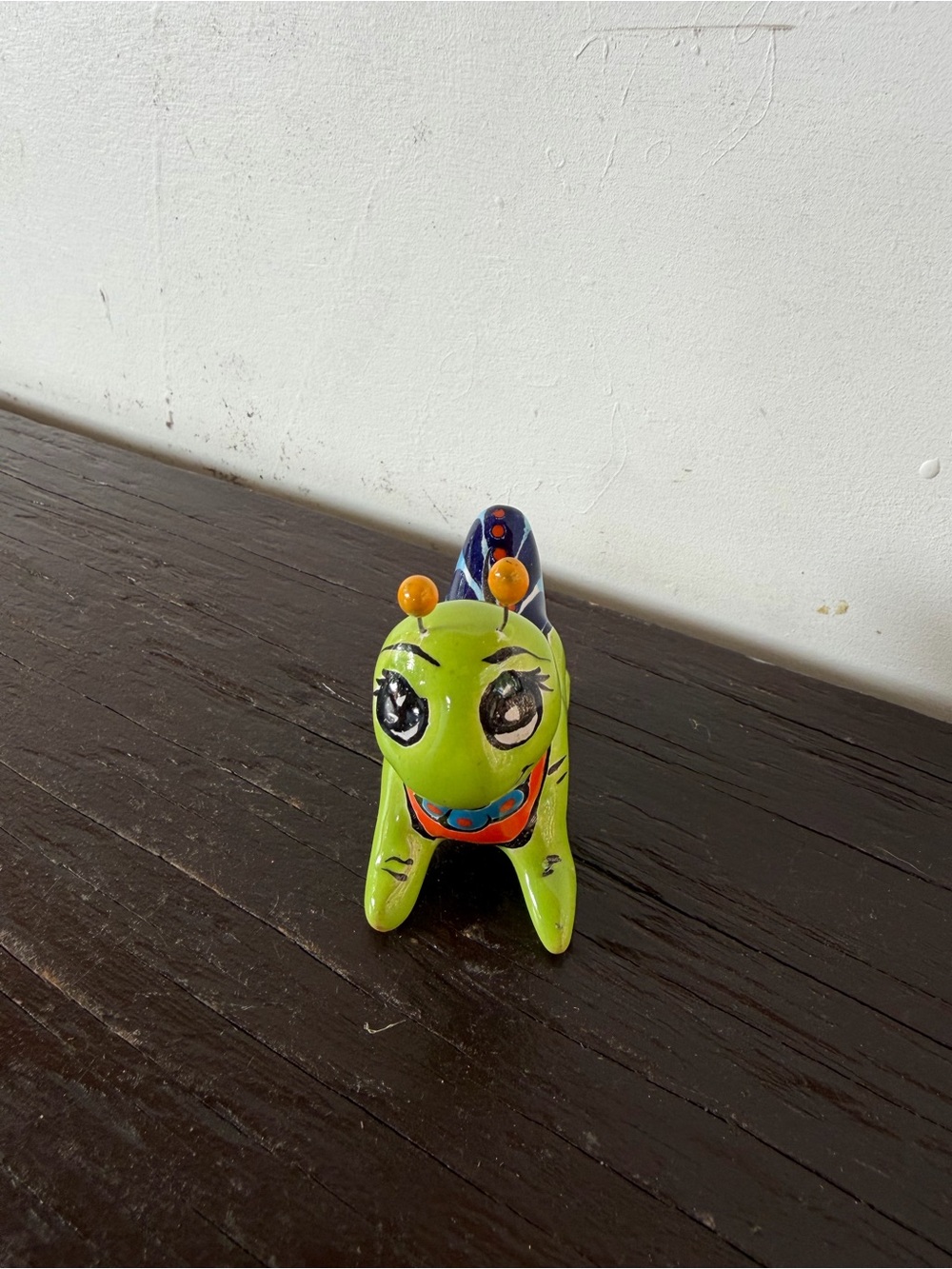 Green Talavera Cricket Decor.